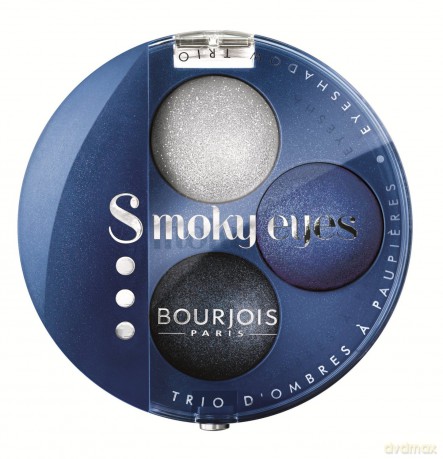 Bourjois Smoky Eyes Trio Eyeshadow 15 Bleu Nuit