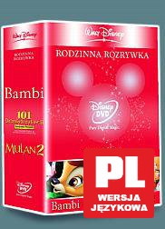 Kolekcja Disneya dla dziewczynek: Bambi, 101 dalmatyńczyków 2, Mulan 2 [4DVD]