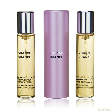 Chanel Chance Twist Woda toaletowa dla kobiety 60 ml (1x20 ml refillable + 2x20 ml refill)