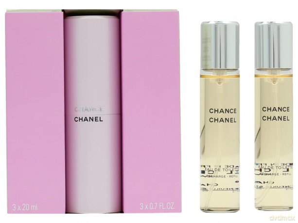 Chanel Chance Twist Woda toaletowa dla kobiety 60 ml (1x20 ml refillable + 2x20 ml refill)