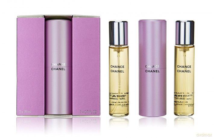 Chanel Chance Twist Woda toaletowa dla kobiety 60 ml (1x20 ml refillable + 2x20 ml refill)