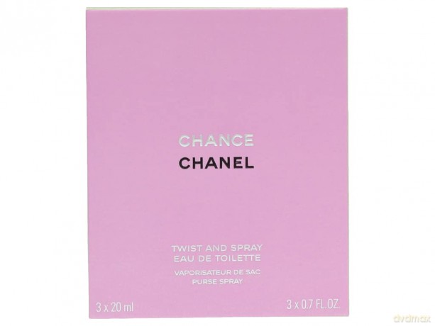 Chanel Chance Twist Woda toaletowa dla kobiety 60 ml (1x20 ml refillable + 2x20 ml refill)