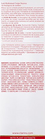 Clarins Lait Hydratant Corps Soyeux 200 ml