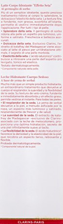 Clarins Lait Hydratant Corps Soyeux 200 ml