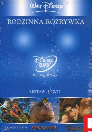 Kolekcja Disneya dla chłopców: Atlantyda: Powrót Milo, Dinozaur, Tarzan [3DVD]