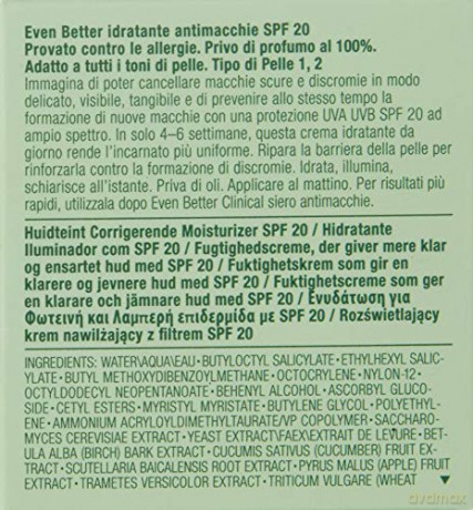 Clinique Even Better Skin Tone Correcting Moisturizer SPF20 50 ml