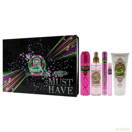 Cuba Must Have Snake Woda perfumowana dla kobiety Zestaw