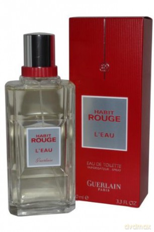 Guerlain Habit Rouge L´Eau Woda toaletowa dla mężczyzny 100 ml
