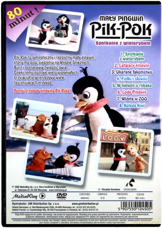 Mały pingwin Pik-Pok - Spotkanie z wielorybem [DVD]