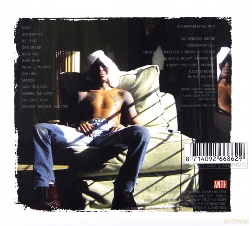 Tricky: Vulnerable (digipack) [CD]+[DVD]