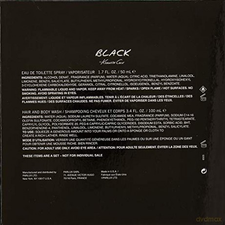 Kenneth Cole Black-Kenneth Cole Woda toaletowa dla mężczyzny Zestaw