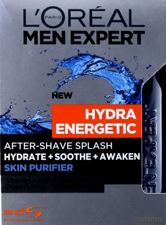 Loreal dla mężczyzny Expert Hydra Energetic Skin Purifier After-Shave Splash 100 ml