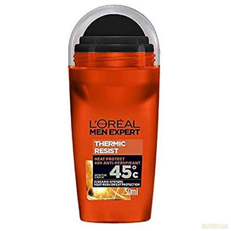 Loreal dla mężczyzny Expert Thermic Resist Clean Cool Anti-Perspirant 48h. Roll-on 50 ml