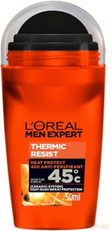 Loreal dla mężczyzny Expert Thermic Resist Clean Cool Anti-Perspirant 48h. Roll-on 50 ml