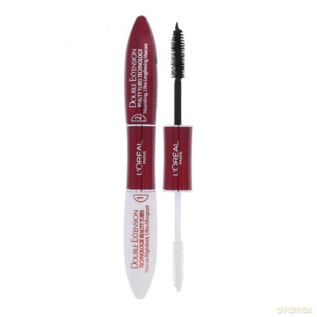 Loreal DOUBLE EXTENSION Beauty Tubes Black Mascara 2x7 ml