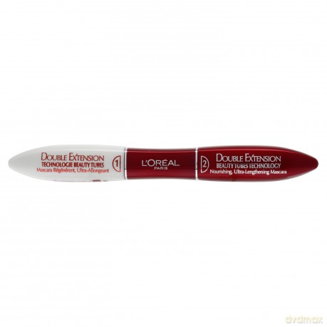 Loreal DOUBLE EXTENSION Beauty Tubes Black Mascara 2x7 ml