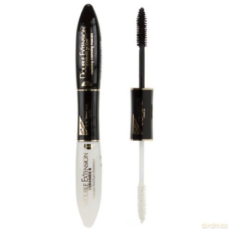 Loreal DOUBLE EXTENSION Extra Black Mascara 2x6 ml