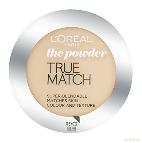 Loreal True Match Powder C3 Rose Beige 9 gr