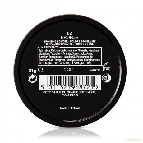 Max Factor Bronzing Powder 002 Bronze 21 gr