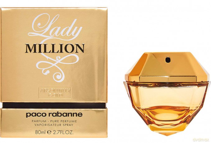 Paco R. Lady Million Absolutely Gold Pure Perfume dla kobiety 80 ml