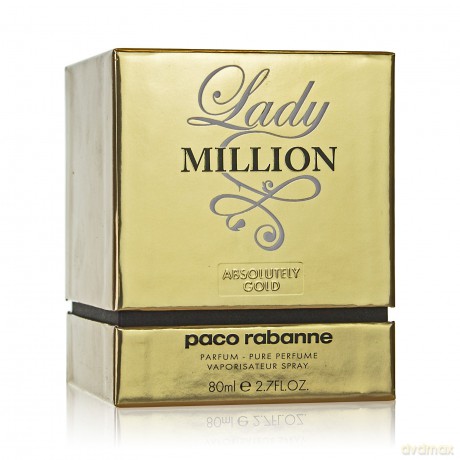 Paco R. Lady Million Absolutely Gold Pure Perfume dla kobiety 80 ml