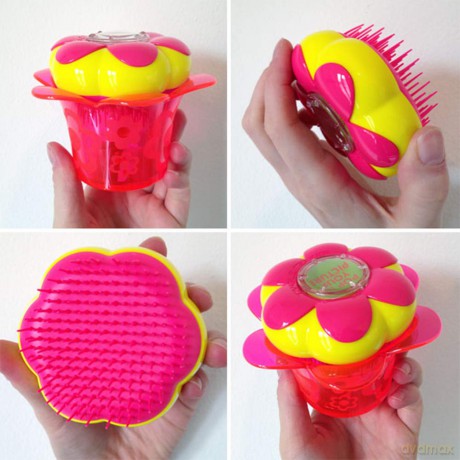 Tangle Teezer Flower Purple&Orange