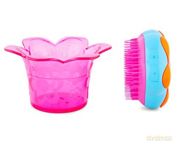 Tangle Teezer Flower Purple&Orange
