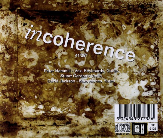 Peter Hammill: In Coherence [CD]