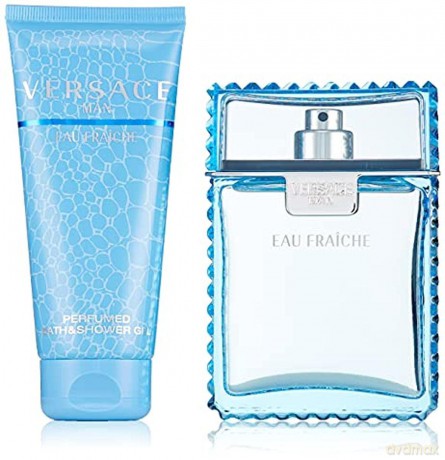 Versace Man Eau de Fraiche Woda toaletowa dla mężczyzny Zestaw