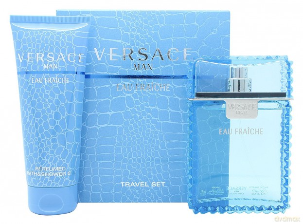 Versace Man Eau de Fraiche Woda toaletowa dla mężczyzny Zestaw