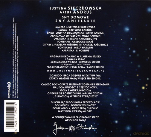 Justyna Steczkowska & Artur Andrus: Pastorałka [CD]