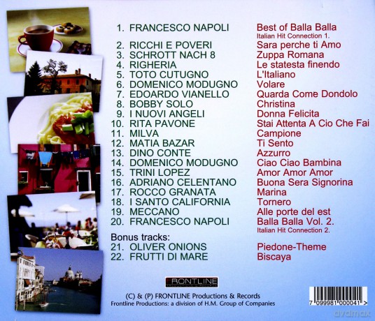 The Best Italian Summer Hits [CD]