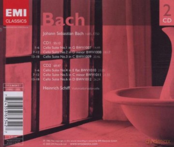 Schiff: Gemini - Cello Suites [2CD]