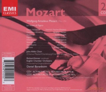 Barenboim & English Chamber Orchestra: Gemini - Le Nozze Di Figaro [2CD]