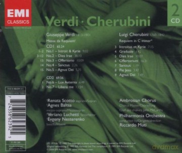 Ricardo Muti: Gemini - Requiem Mass Cherubine: Requiem I [2CD]