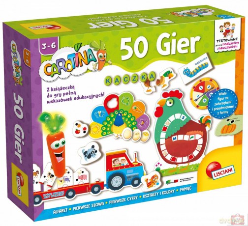 LISCIANIGIOCHI Laborat. 50 Gier [ZABAWKA]