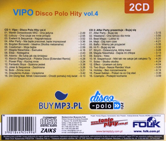 Vipo Disco Polo Hity Vol. 4 [2CD]