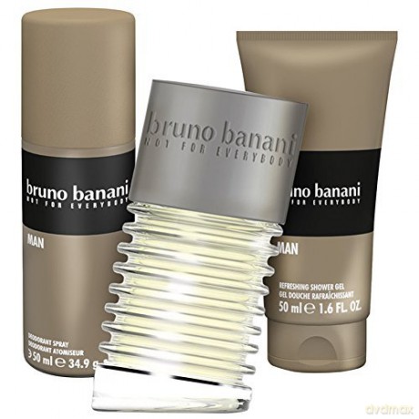 Bruno Banani Bruno Banani Woda toaletowa dla mężczyzny 50 ml + żel pod prysznic 50 ml + dezodorant w sprayu 50 ml