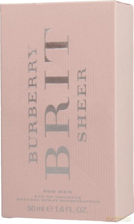 Burberry Brit Sheer Woda toaletowa dla kobiety 50 ml