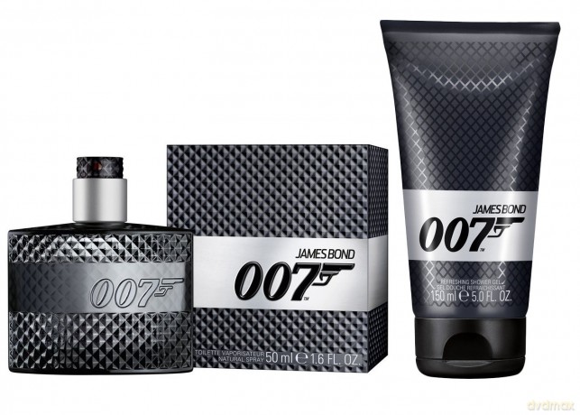 James Bond 007 Woda toaletowa dla mężczyzny 50 ml   żel pod prysznic 150 ml