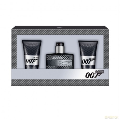 James Bond 007 Woda toaletowa dla mężczyzny 50 ml   żel pod prysznic 2 x 50 ml