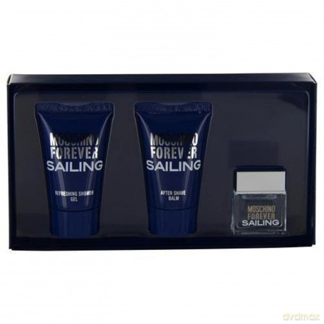 Moschino Forever Sailing Woda toaletowa dla mężczyzny 4,5 ml + balsam po goleniu 25 ml + żel pod prysznic 25 ml