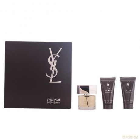 Yves Saint Laurent L'Homme Woda toaletowa dla mężczyzny 60 ml + płyn po goleniu 50 ml + żel pod prysznic 50 ml