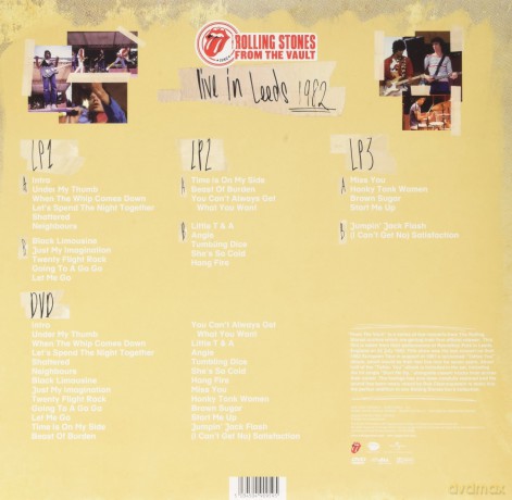 The Rolling Stones: From The Vault Live In Leeds 1982 [3xWinyl]+[DVD]