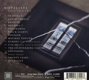 Novelists: Souvenirs (Limited Edition) (digipack) [CD]