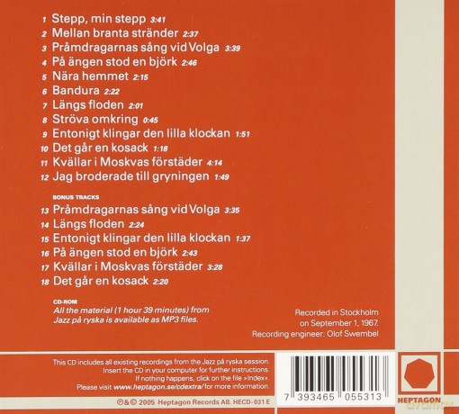 Jan Johansson: Jazz Pa Ryska [CD]