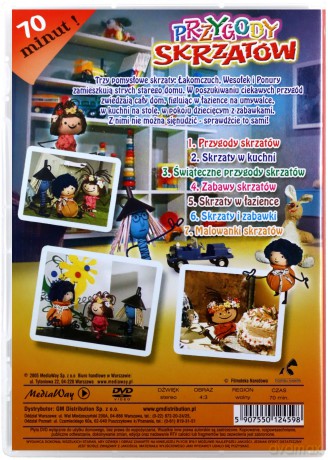 Przygody skrzatów [DVD]