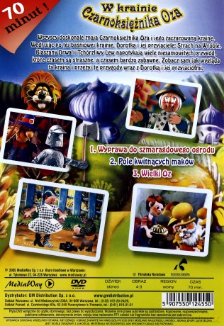 W krainie Czarnoksiężnika Oza 1 - Wielki Oz [DVD]