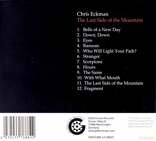 Chris Eckman: The Last Side Of The Mountain [CD]