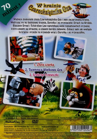 W krainie Czarnoksiężnika Oza 2 - Tajemnica Wielkiego Oza [DVD]